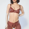 lingerie sofisthic cuero eslastico sensual 